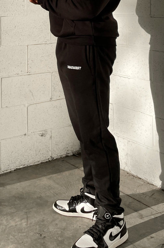 VITALS SWEATPANTS, BLACK