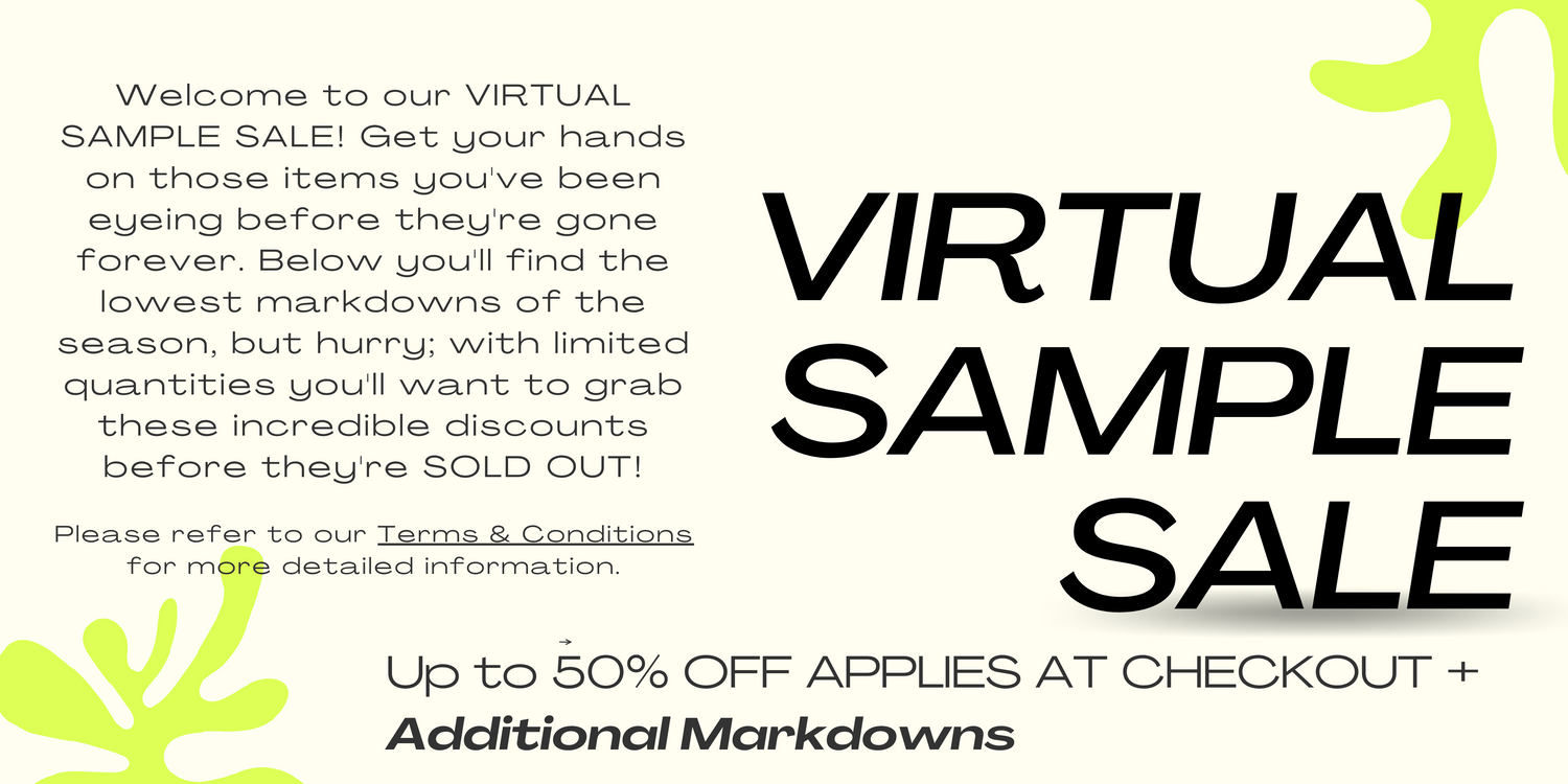 VIRTUAL SAMPLE SALE